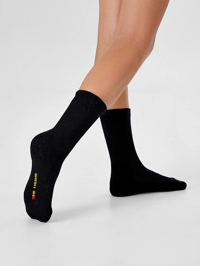 Термоноски детские черные - 2