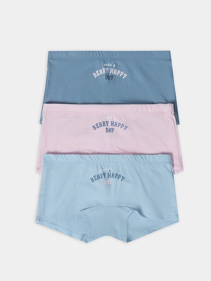 картинка  Трусы для девочек в наборе, 3 шт от известного бренда одежды для девочек Mark Formelle