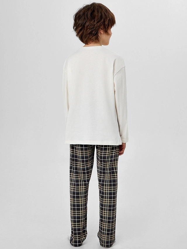 Комплект для мальчиков с надписью "Build of a horse" - 2