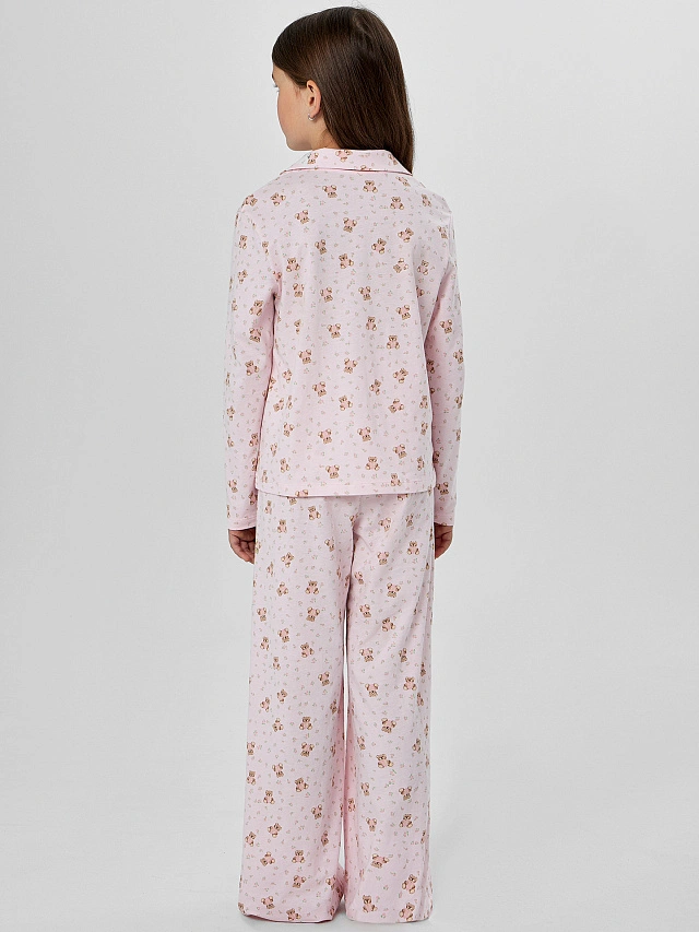 КОМПЛЕКТ ДЛЯ ДЕВОЧЕК (РУБАШКА, БРЮКИ) - 3