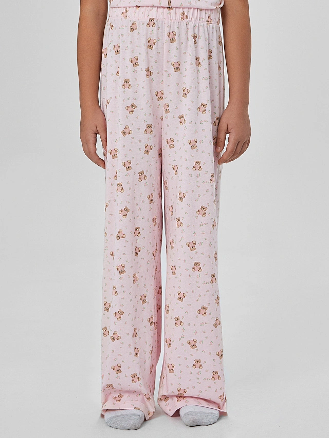 КОМПЛЕКТ ДЛЯ ДЕВОЧЕК (РУБАШКА, БРЮКИ) - 5