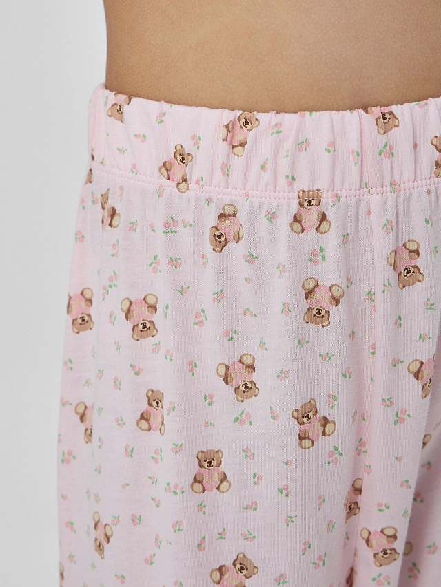 КОМПЛЕКТ ДЛЯ ДЕВОЧЕК (РУБАШКА, БРЮКИ) - 7