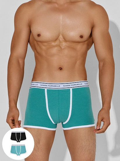 картинка Трусы боксеры мужские в наборе, 2 шт от магазина мужской одежды Mark Formelle