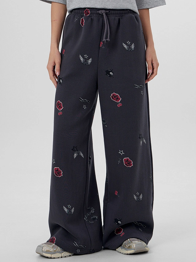 Брюки женские серые - 3