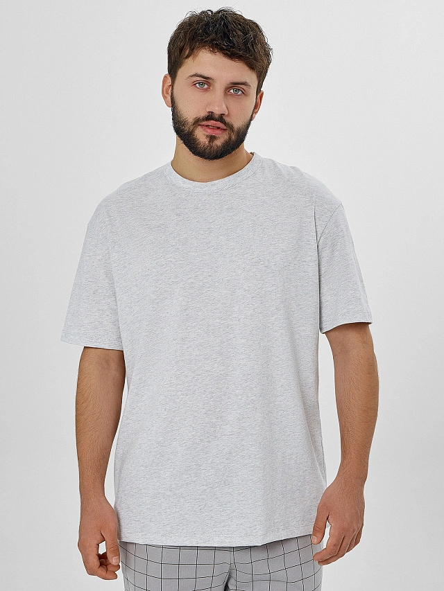 Комплект домашний мужской серый - 5