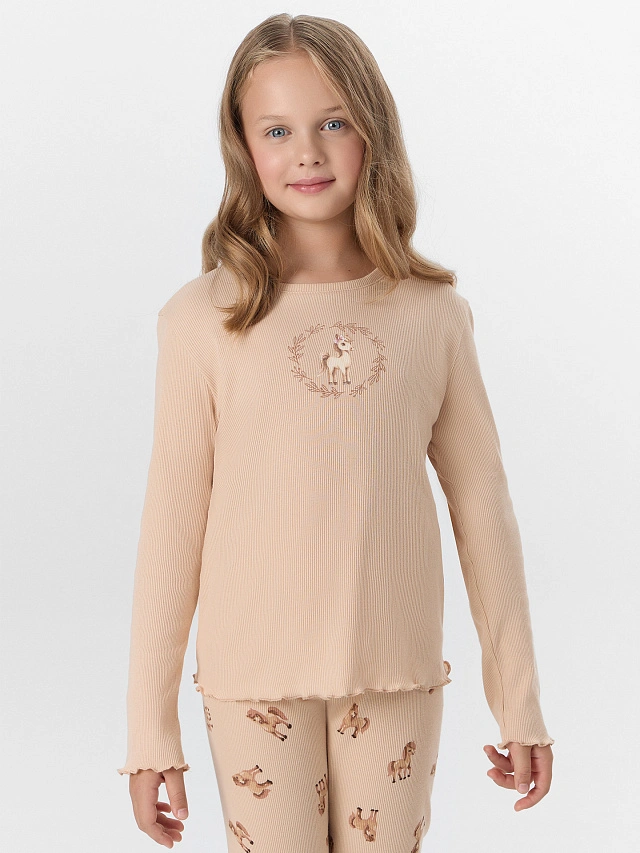 КОМПЛЕКТ ДЛЯ ДЕВОЧЕК (ДЖЕМПЕР, БРЮКИ) - 3