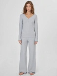 Комплект домашний женский серый