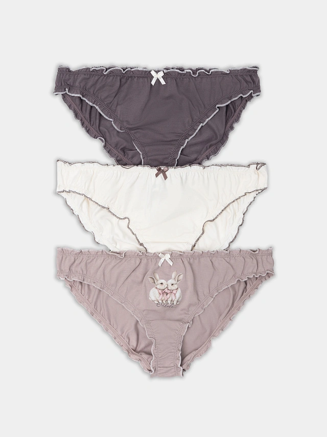 ТРУСЫ ЖЕНСКИЕ (3ШТ.) - 12