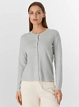 Кардиган женский серый