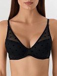 Бюстгальтер женский черный