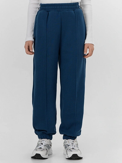 картинка Брюки для девочек синие от известного бренда одежды для девочек Mark Formelle