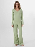 Комплект домашний женский зеленый