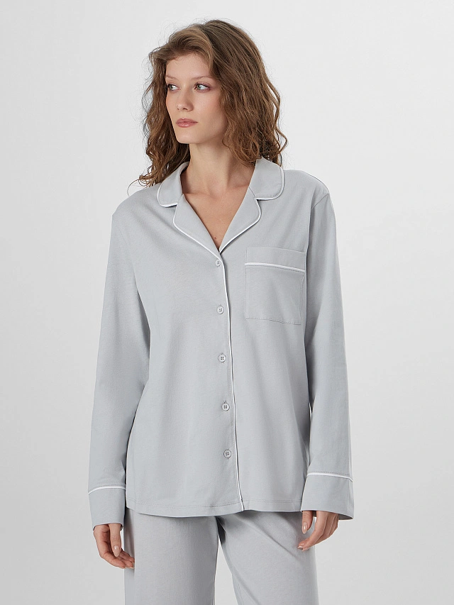 Комплект домашний женский серый - 6