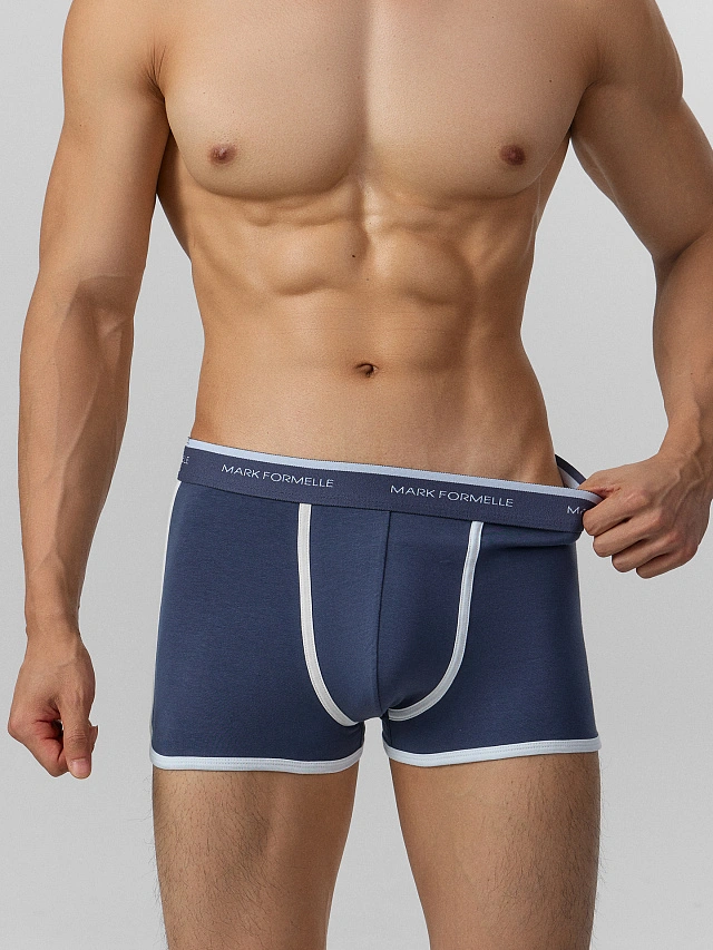 Трусы боксеры мужские в наборе, 2 шт - 6