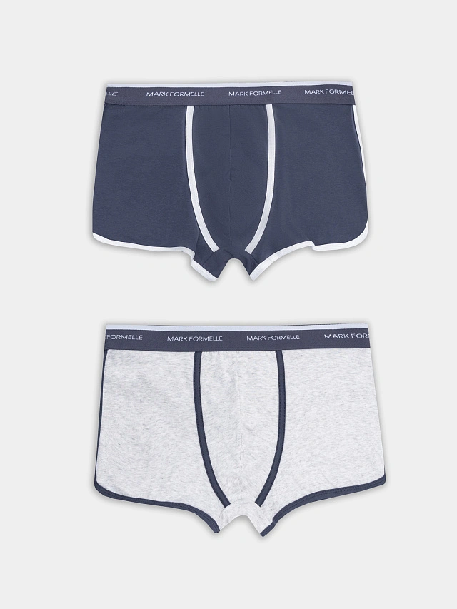 Трусы боксеры мужские в наборе, 2 шт - 10