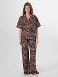 Комплект женский домашний с леопардовым принтом