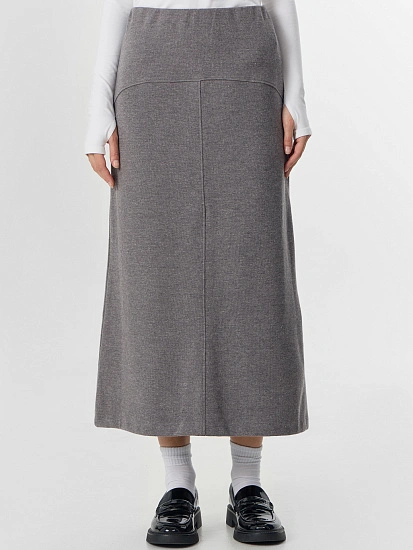 картинка Юбка женская серая от магазина стильной одежды Mark Formelle
