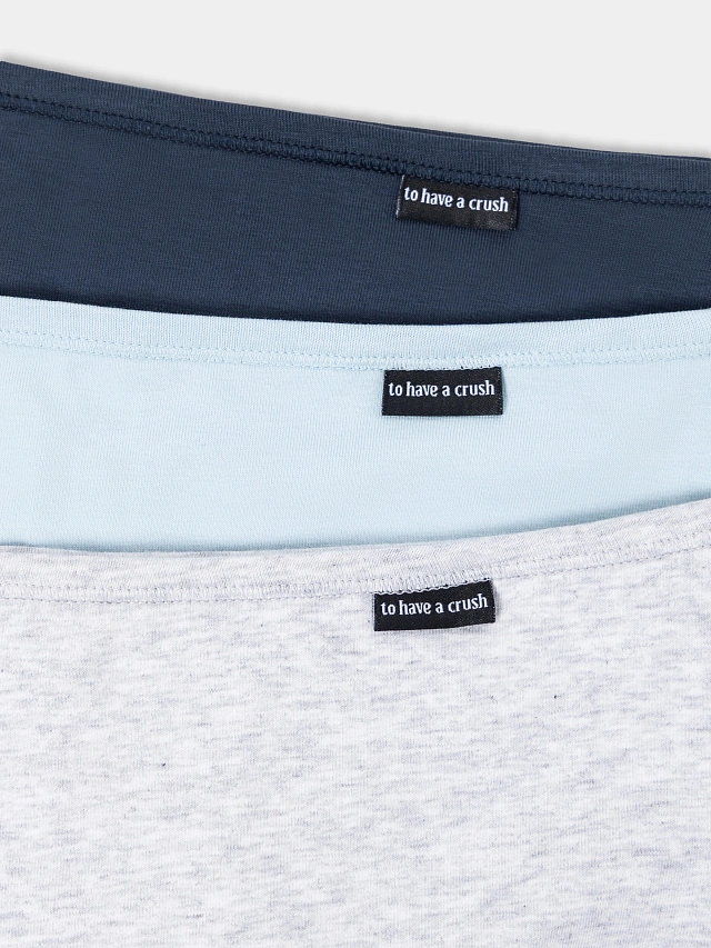 Трусы шорты женские в наборе, 3 шт - 3