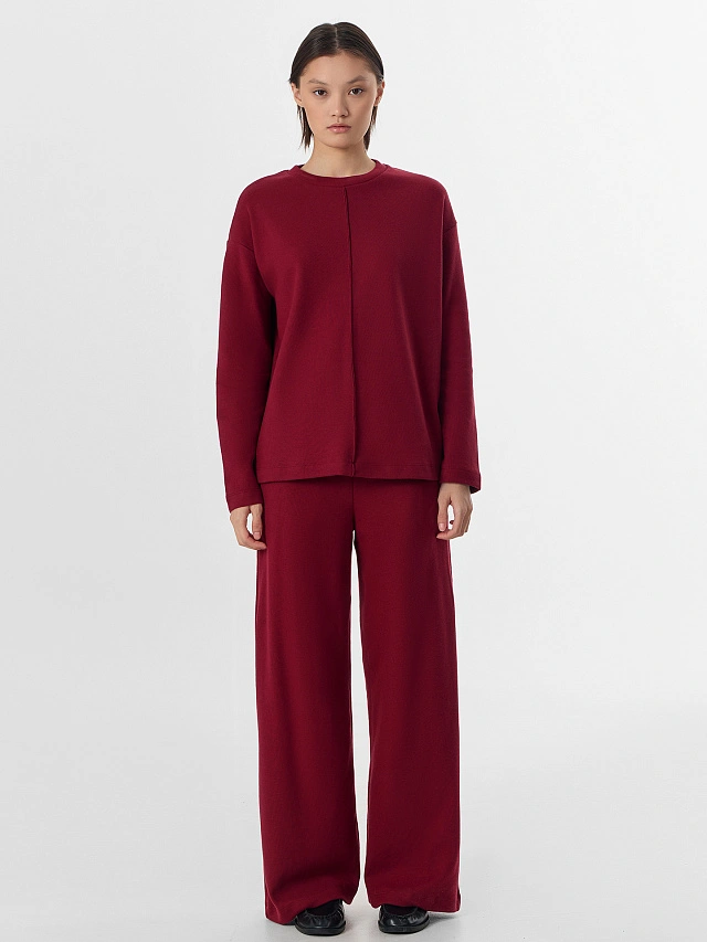 Комплект женский бордовый - 3