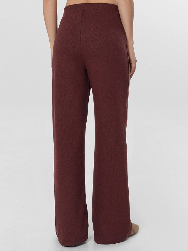 Брюки женские бордовые - 3