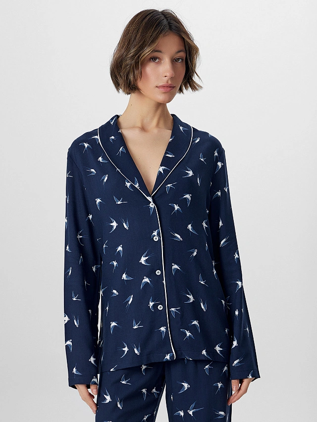 Комплект женский домашний с узором - 4