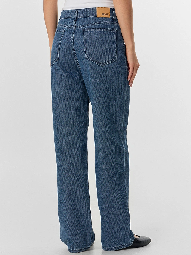 Джинсы женские синие - 12