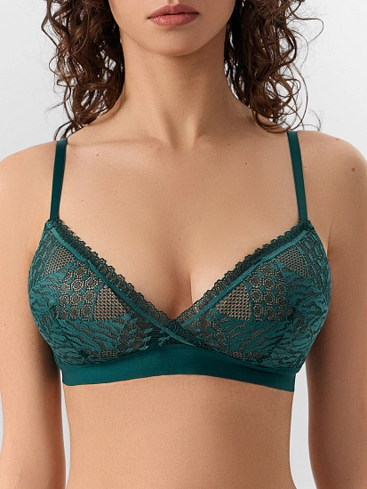 картинка Бюстгальтер T-Shirt зеленый от магазина стильной одежды Mark Formelle