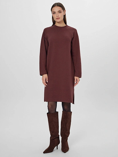 картинка Платье женское бордовое от магазина стильной одежды Mark Formelle