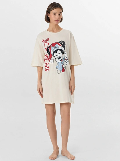 картинка Туника женская с новогодним принтом от магазина стильной одежды Mark Formelle