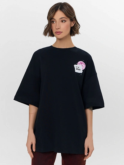 картинка Футболка женская с надписью "Disco Diva" от магазина стильной одежды Mark Formelle