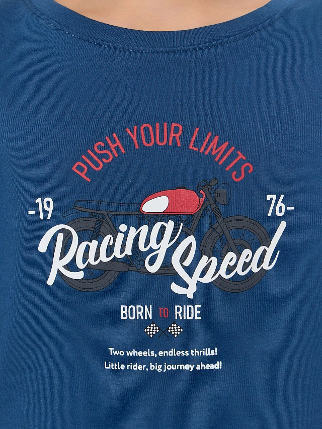 Комплект домашний для мальчиков синий - 5