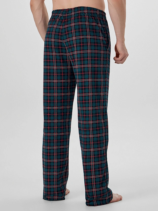 Комплект домашний мужской с принтом - 7