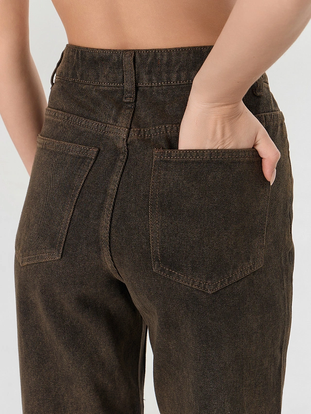 БРЮКИ ЖЕНСКИЕ ДЖИНСОВЫЕ (осенне-зимний ассортимент) - 6