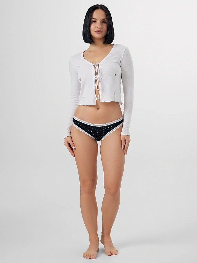 Трусы слипы женские в наборе, 3 шт - 6