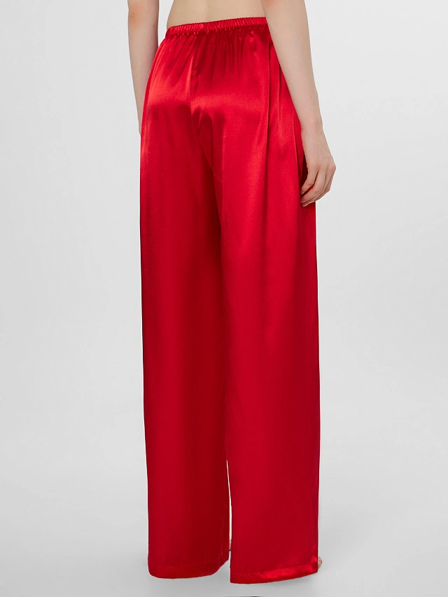 Комплект домашний женский красный - 7