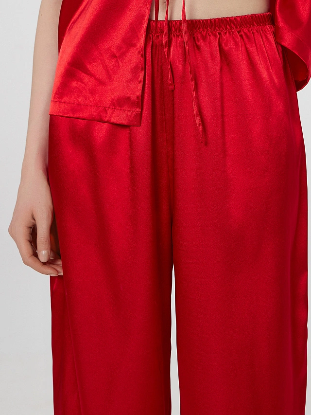 Комплект домашний женский красный - 8