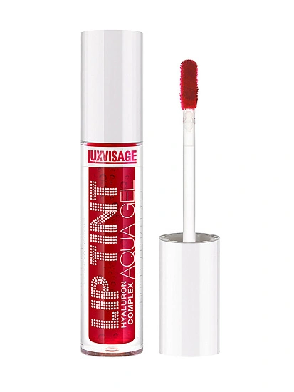 картинка Тинт для губ с гиалуроновым комплексом LUXVISAGE LIP TINT AQUA GEL hyaluron complex, 09 тон 4811329051583 от магазина стильной одежды Mark Formelle