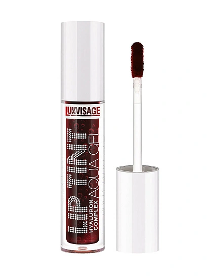 картинка Тинт для губ с гиалуроновым комплексом LUXVISAGE LIP TINT AQUA GEL hyaluron complex, 10 тон 4811329051590 от магазина стильной одежды Mark Formelle