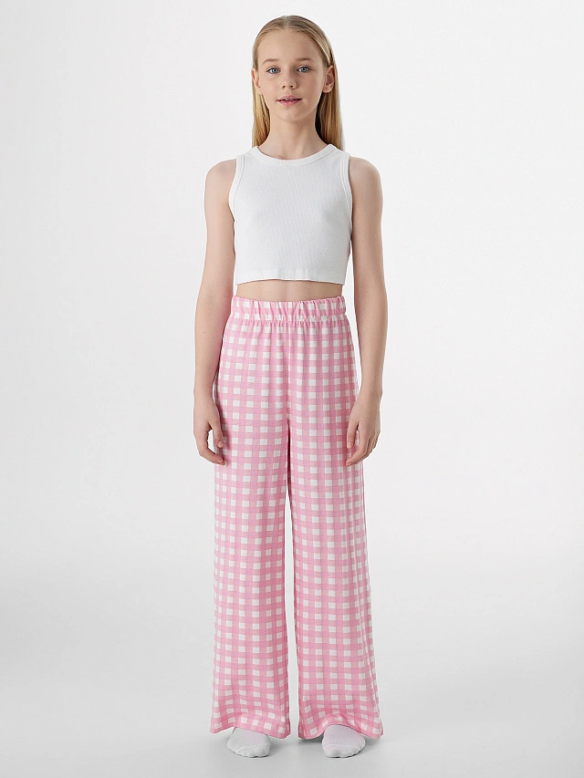 БРЮКИ ДЛЯ ДЕВОЧЕК ДОМАШНИЕ - 3