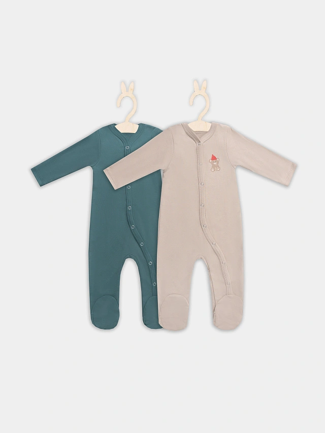 КОМБИНЕЗОН НАТЕЛЬНЫЙ ДЕТСКИЙ (2ШТ.) - 2