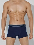 Трусы боксеры мужские синие
