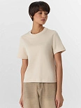 Футболка женская бежевая