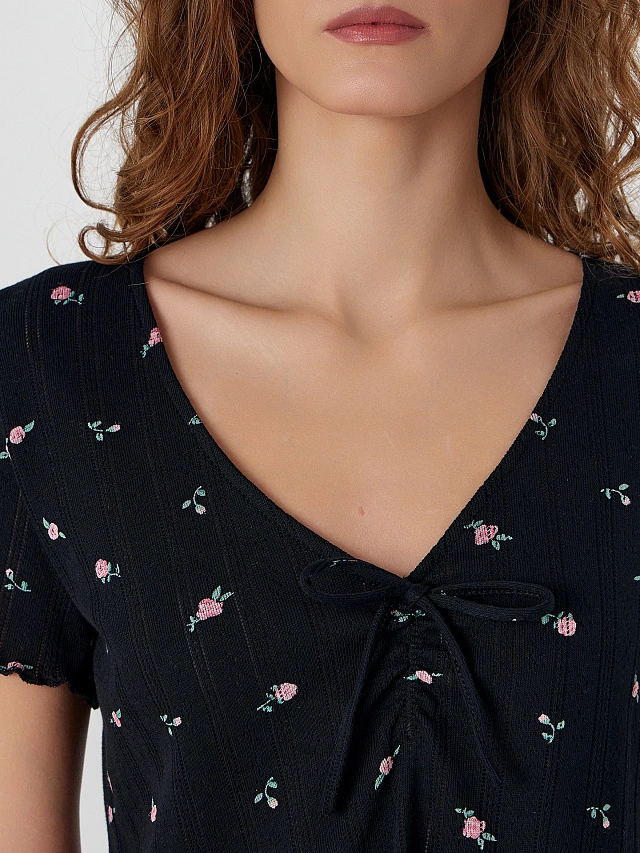 Комплект домашний женский черный - 4