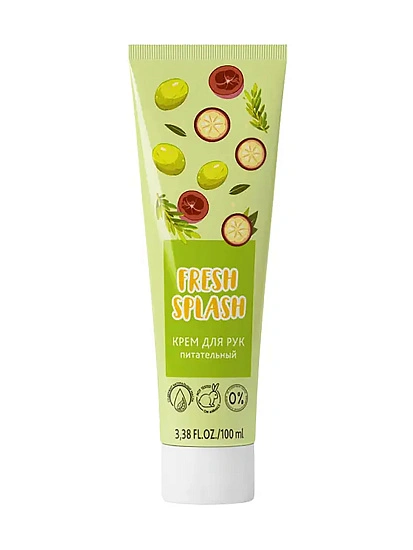 картинка Fresh Splash Крем для рук питательный, 100 мл от магазина стильной одежды Mark Formelle