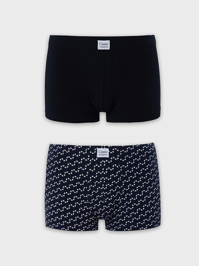 Трусы боксеры мужские в наборе, 2 шт - 9