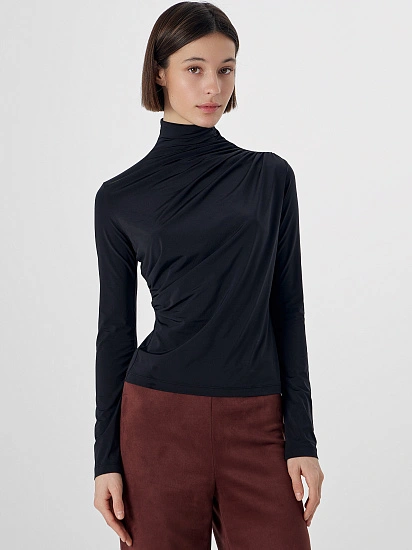 картинка Джемпер женский черный от магазина стильной одежды Mark Formelle