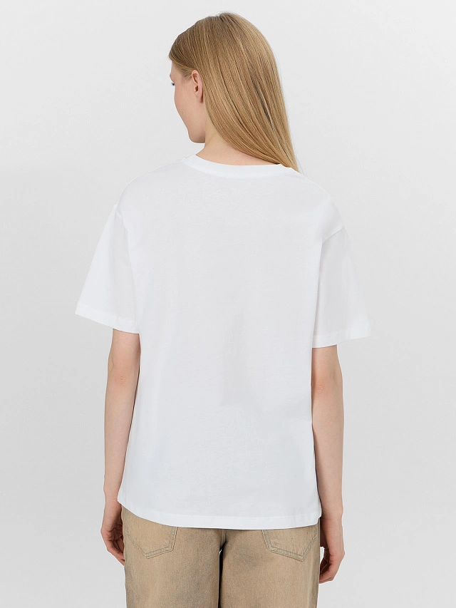 Футболка женская белая "Белорусы не говорят..." - 2