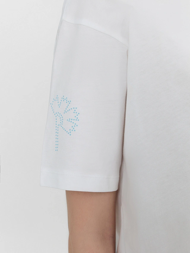 Футболка женская белая "Белорусы не говорят..." - 6