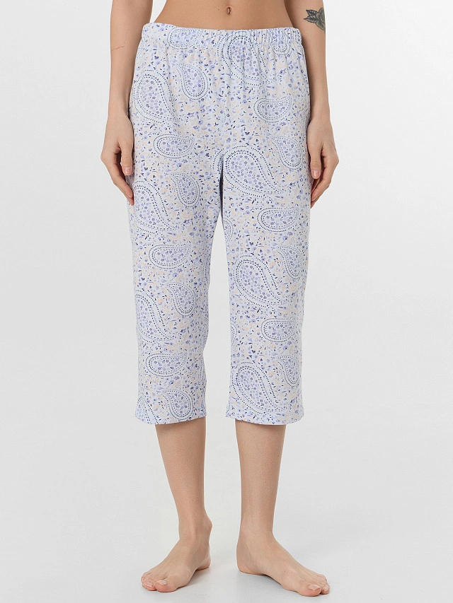 Комплект домашний женский синий - 9