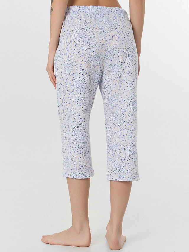 Комплект домашний женский синий - 10